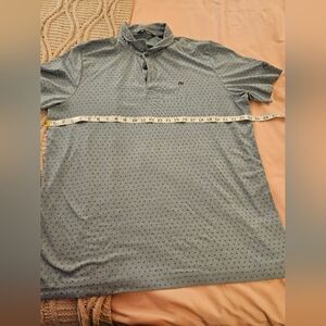 Travis Matthew Men's Gray Polo Shirt Size‎ XXL